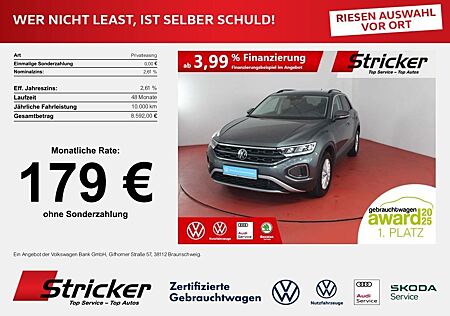 VW T-Roc Volkswagen Life 1.0TSI 179,-ohne Anzahlung Navi App-C