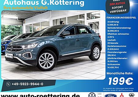 VW T-Roc Volkswagen Style 1.5 TSI DSG LED+AHK+KEYLESS+KAMERA