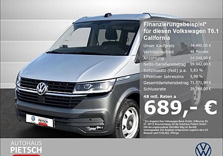 VW T6 California Volkswagen T6.1 California Coast 2.0 TDI 4Motion DSG - LED