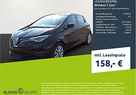 Renault ZOE Experience Z.E. 50 R110 Kaufbatterie