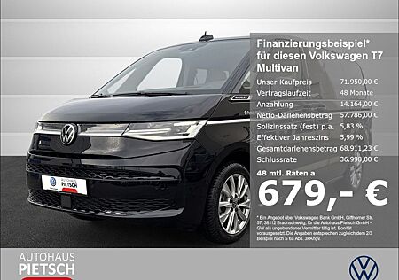VW T7 Multivan Volkswagen 2.0 TDI DSG lang Style AHK ACC Pano
