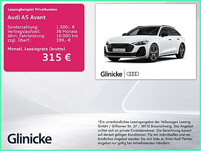 Audi A5 Avant TFSI qu S line Pano/Tech+/Matrix/Memory
