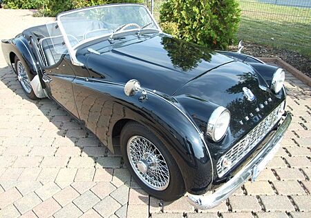 Triumph TR3 TR3A 1961 Stoffverdeck/Fenster,Persenning, 101PS