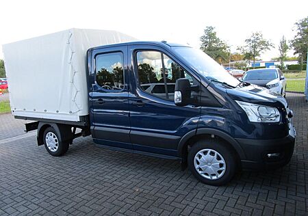 Ford Transit Pritsche DOKA "Trend"Klima+Audio+7Sitze