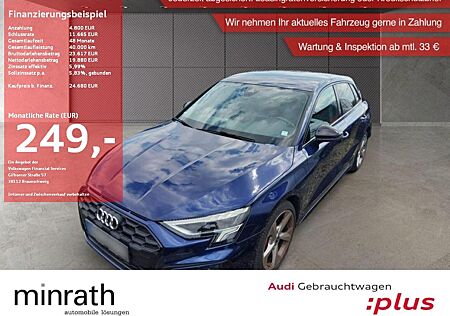 Audi A3 Sportback 45 TFSI e S-Line BLACK APP LED NAVI