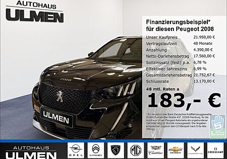 Peugeot 2008 e- Elektromotor 136 GT Navi Schiebedach Rüc