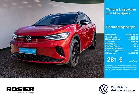 VW ID.4 Volkswagen GTX 4MOTION 220 kW AHK ACC PANO HUD 360° BT