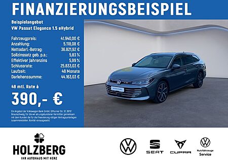 Volkswagen Passat Elegance 1.5 eHybrid AHK+BUSINESS