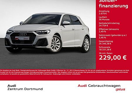 Audi A1 Sportback 25 S LINE BLACKPAK ACC LM17 NAVI+