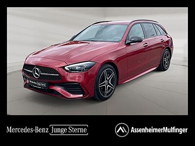 Mercedes-Benz C 200 T AMG AMG+MBUX+Night+AHK+Wide+360+Cam+LED