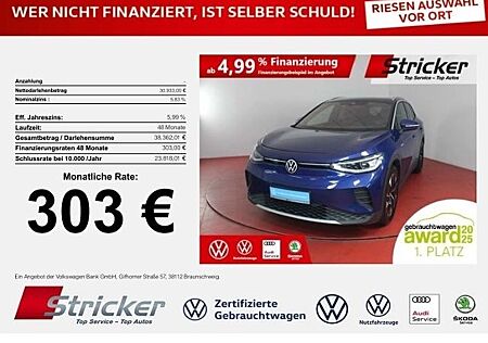 VW ID.4 Volkswagen Pro Performance 150/77 303,-ohne Anzahlung
