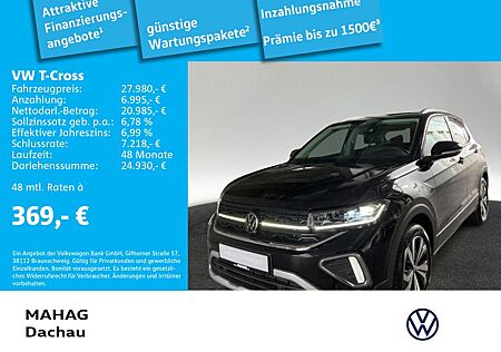 VW T-Cross Volkswagen 1.5 TSI STYLE Navi LED DigitalCockpit DS