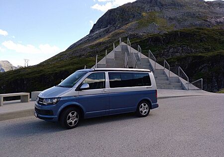 VW T6 California Volkswagen Beach Silber-Acapulcoblau