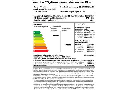 Citroën C5 X C5X SHINE PACK PLUG IN HYBRID 225