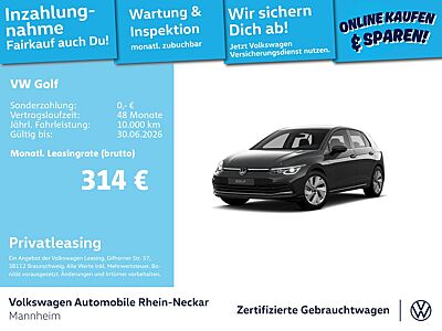 Volkswagen Golf VIII 2.0 TSI Style DSG App-Connect PDC LED