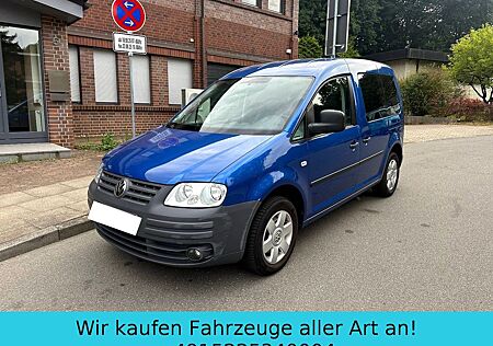 VW Caddy Volkswagen 1.9 TDI*BEHINDERTENG. ROLLSTUHLRAMPE