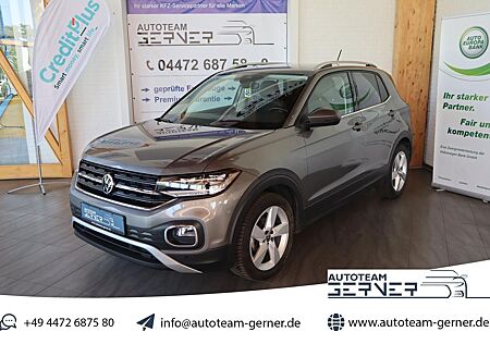 VW T-Cross Volkswagen 1.5 TSI DSG LED+KAMERA+TEILLEDER NAVI-Vo