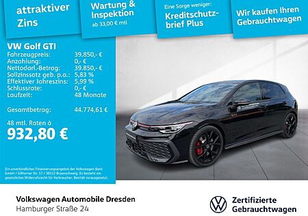 VW Golf Volkswagen VIII GTI 2,0 l TSI DSG