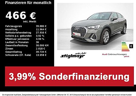 Audi Q3 Sportback S line 35 TDI ACC+KAMERA+NAVI+VC