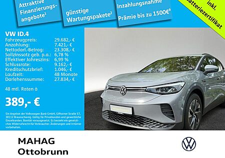 VW ID.4 Volkswagen Pro Performance LED Navi AHK CCS ALU19'Hama