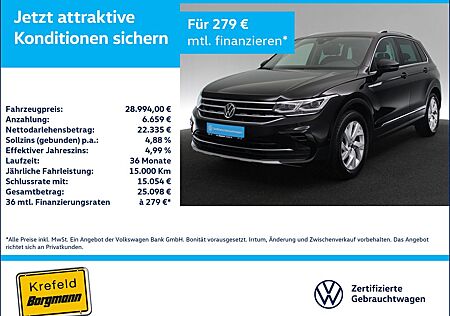 VW Tiguan Volkswagen 2.0 TDI Elegance 4Motion AHK MATRIX-LED