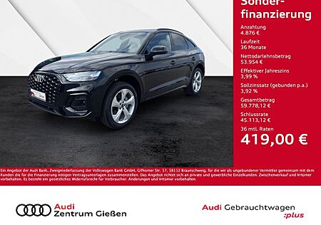 Audi Q5 Sportback 45 TFSI quattro S line Black AHK MA