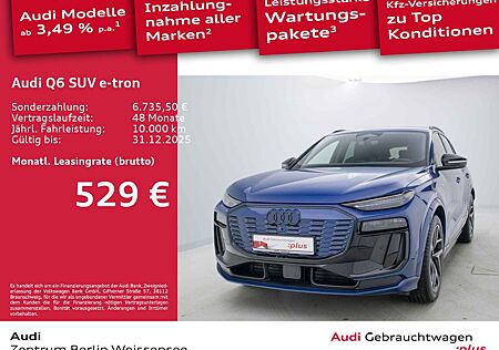 Audi Q6 e-tron Q6 SUV e-tron QU*S-LINE*PANO*AHK*360*B&O*HUD*APP