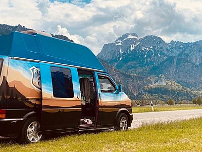 Volkswagen VW T4 Hochdach-Camper | 6 Sitze | TÜV neu