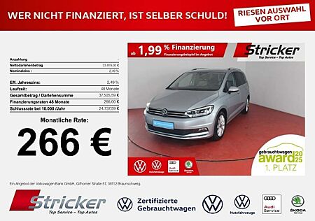 VW Touran Volkswagen Highline 2.0 TDI DSG 266,-ohne Anzahlung