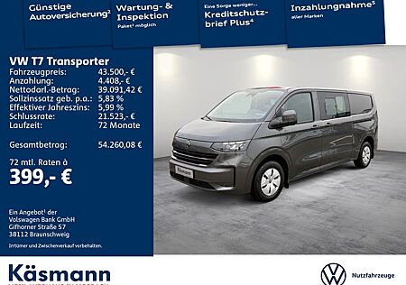VW T7 Volkswagen Transporter Kombi MIXTO LR 2.0TDI KAM KLIMA L