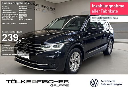 VW Tiguan Volkswagen 1.5 TSI BMT Elegance Virtual ACC HUD SHZ