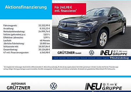 VW Tiguan Volkswagen 1.5 eTSI DSG Telefon, WP, MFL, RFK, VZE,