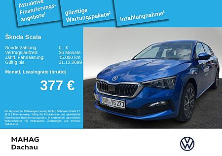 Skoda Scala gebraucht kaufen Skoda Scala Selection 1.5 TSI Navi LED Kamera DigitalC
