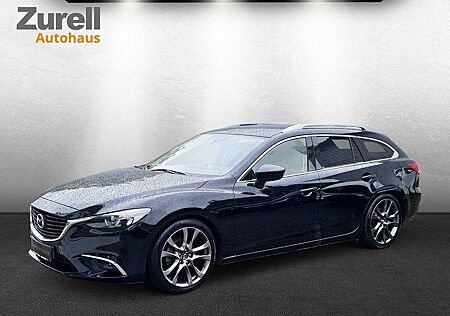 Mazda 6 Kombi SKYACTIV-G 165 SPORTS LEDER-Schwarz