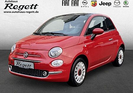 Fiat 500 Red 1.0 Mild Hybrid EU6d*Panorama*CarPlay*An