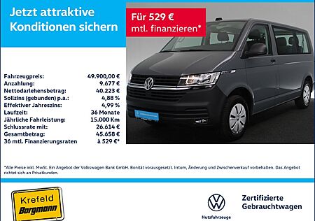 VW T6 Transporter Volkswagen T6.1 Transporter Kombi 2.0 TDI FWD AHK ACC NAVI