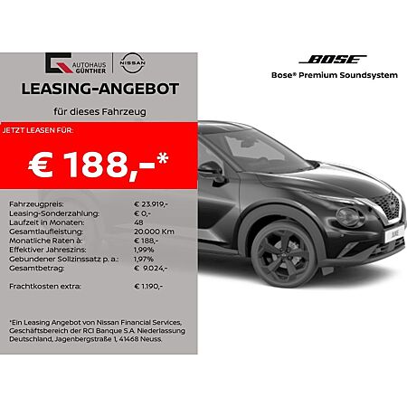 Nissan Juke leasen