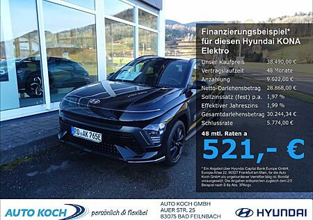 Hyundai Kona Elektro 65,4 kWh, N Line 2WD, leichter Hage