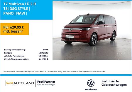 VW T7 Multivan Volkswagen LÜ 2.0 TSI DSG STYLE | PANO | NAVI |