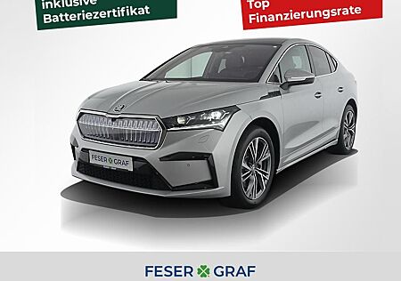 Skoda Enyaq Coupé 85 ACC AHK Panorama Wärmepumpe Navi