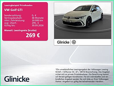 Volkswagen Golf VIII GTI AHK Matrix LM 19" Navi PDC vo+hi A