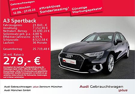 Audi A3 Sportback 40 TFSI e S tronic Advanced Virtual