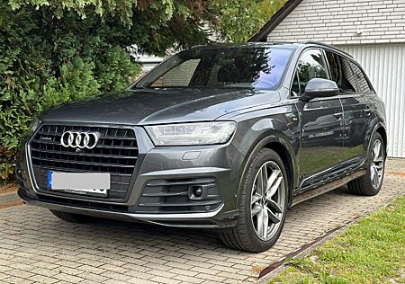 Audi Q7 gebraucht kaufen Audi Q7 50 TDI Qu.3xS line*U.frei/2.H/Insp.NEU/VOLLL