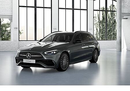 Mercedes-Benz C 220 T d AMG NIGHT*Spurhalte*AHK*360°*SHZ*19"*+