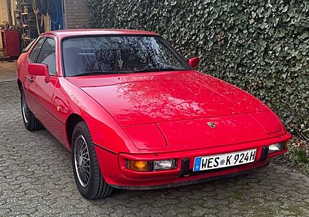 Porsche 924 H Kennzeichen, viele Neuteile!
