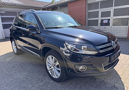 VW Tiguan Volkswagen 2.0 TDI BMT 4M Sport&Style'DSG'Leder-beig