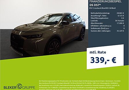 DS Automobiles DS7 Crossback BlueHDi 130 Rivoli