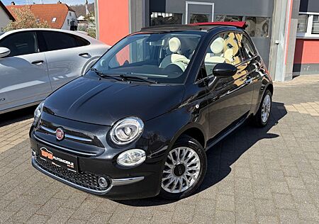 Fiat 500C Cabrio Lounge*LED*AC*TEILLEDER*TOP GEPFLEGT