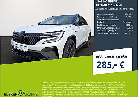 Renault Austral Techno Esprit Alpine Mild Hybrid 160 Au