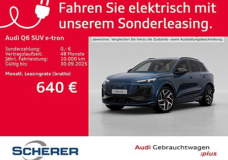 Audi Q6 e-tron quattro B&O MEMORY ASSISTENZ S-LINE